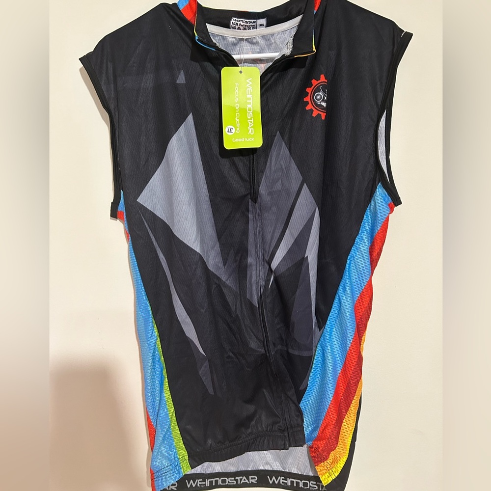 Weimostar cycling jersey nwt size2x